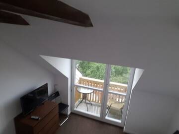 Фото номера Deluxe Double Room with Spa Bath - Attic Дома для отпуска Spa Apartamenty Lidzbark г. Лидзбарк 6